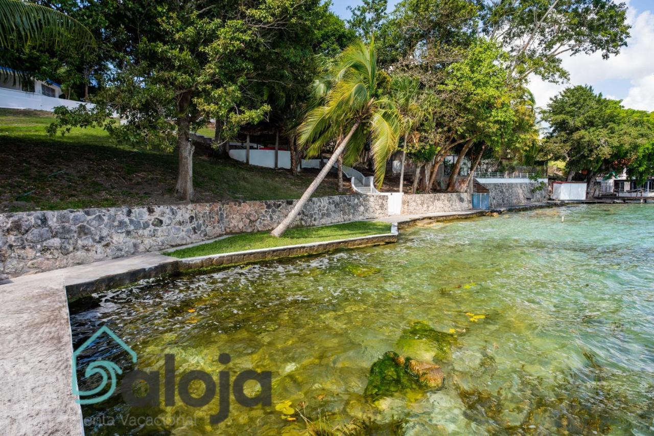 Villa Xtohil With Private Access To The Magic 7 Colors Lagoon Bacalar Dış mekan fotoğraf