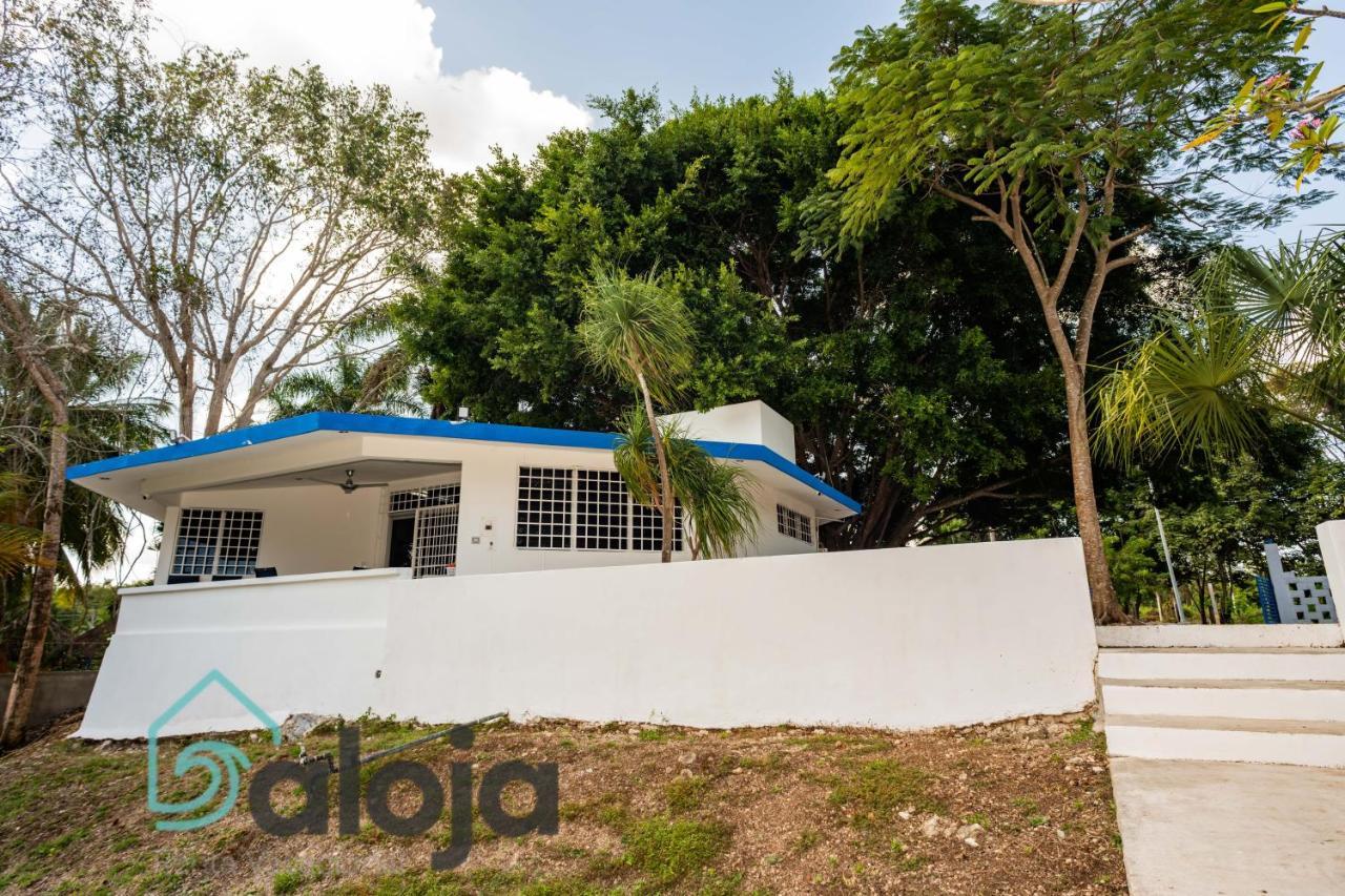 Villa Xtohil With Private Access To The Magic 7 Colors Lagoon Bacalar Dış mekan fotoğraf