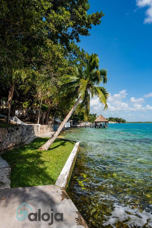 Villa Xtohil With Private Access To The Magic 7 Colors Lagoon Bacalar Dış mekan fotoğraf