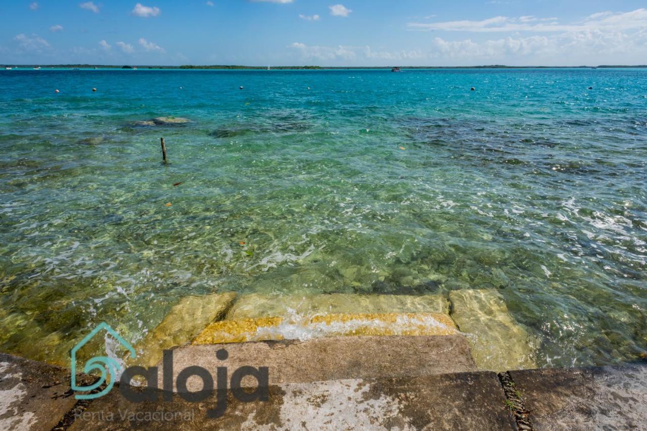 Villa Xtohil With Private Access To The Magic 7 Colors Lagoon Bacalar Dış mekan fotoğraf