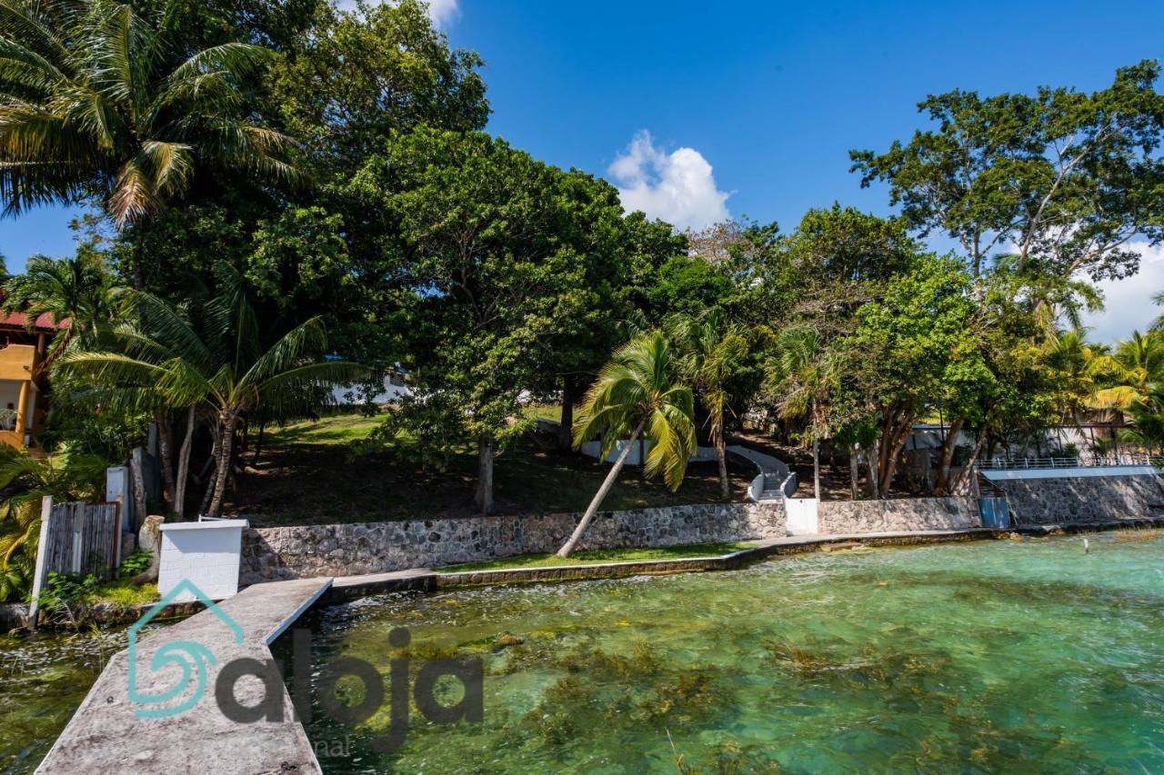 Villa Xtohil With Private Access To The Magic 7 Colors Lagoon Bacalar Dış mekan fotoğraf