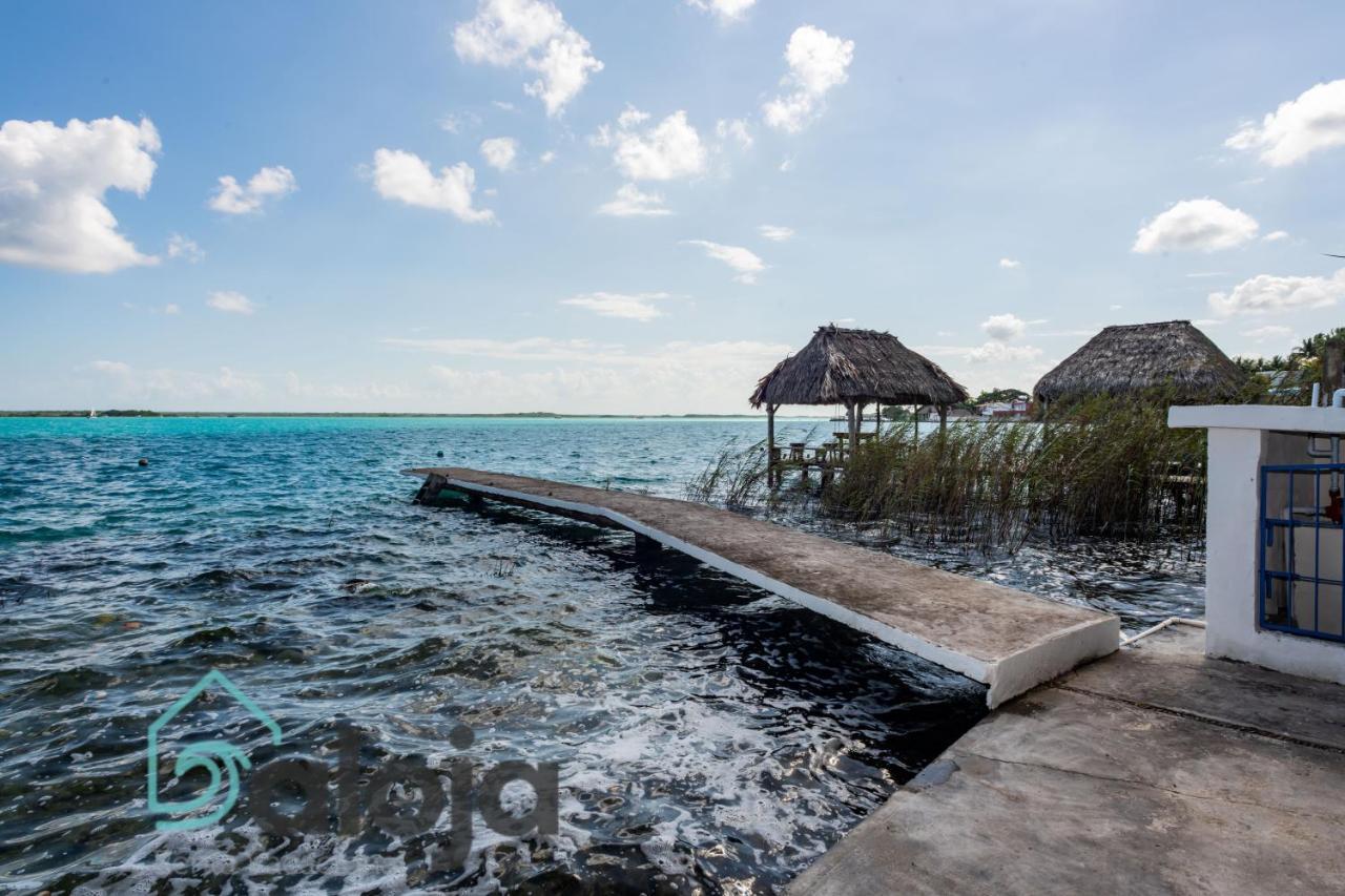 Villa Xtohil With Private Access To The Magic 7 Colors Lagoon Bacalar Dış mekan fotoğraf