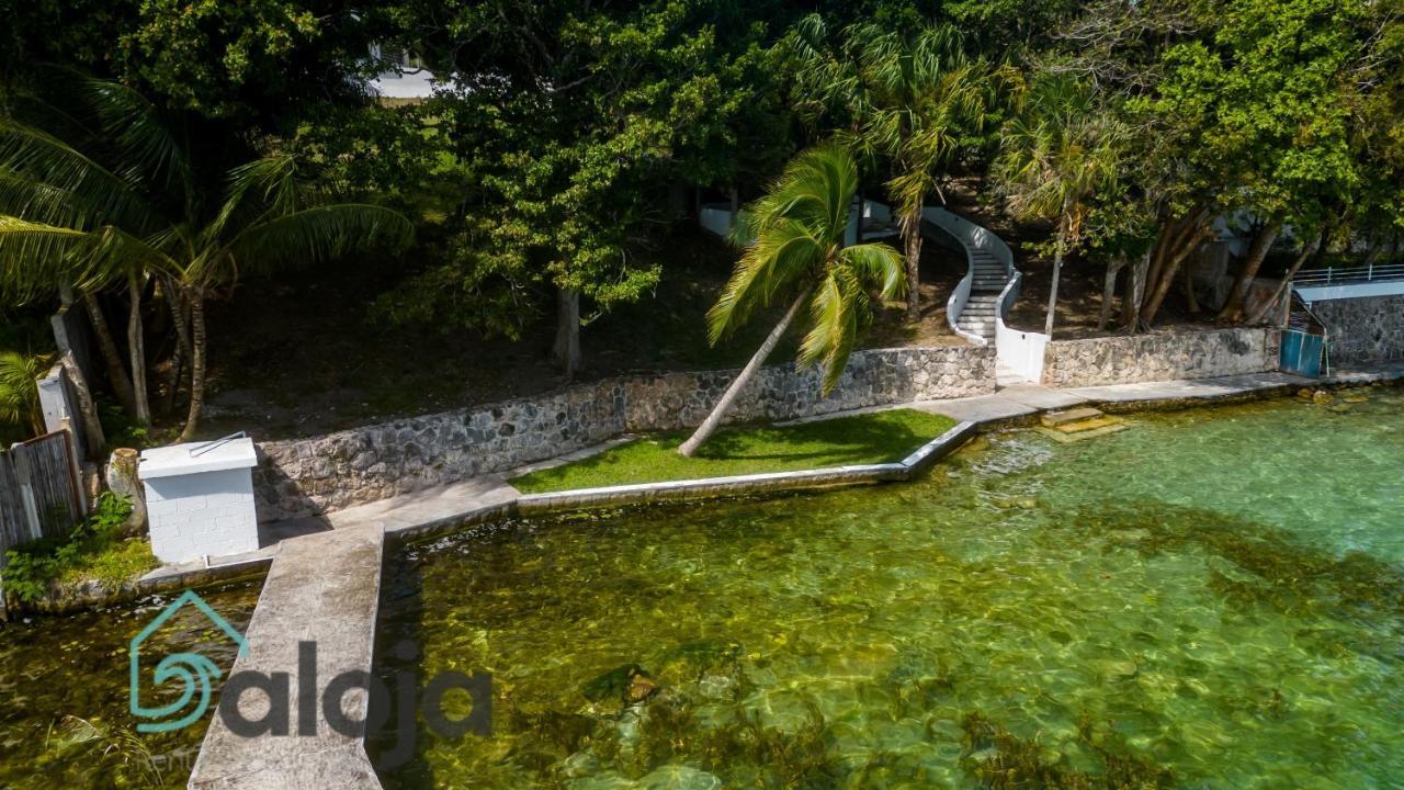Villa Xtohil With Private Access To The Magic 7 Colors Lagoon Bacalar Dış mekan fotoğraf